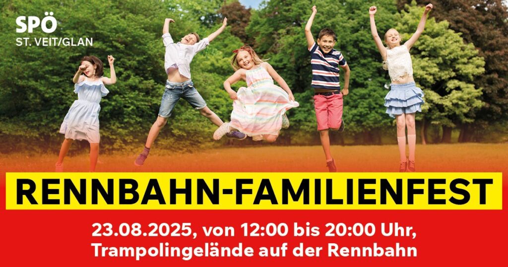 Rennbahn-Familienfest