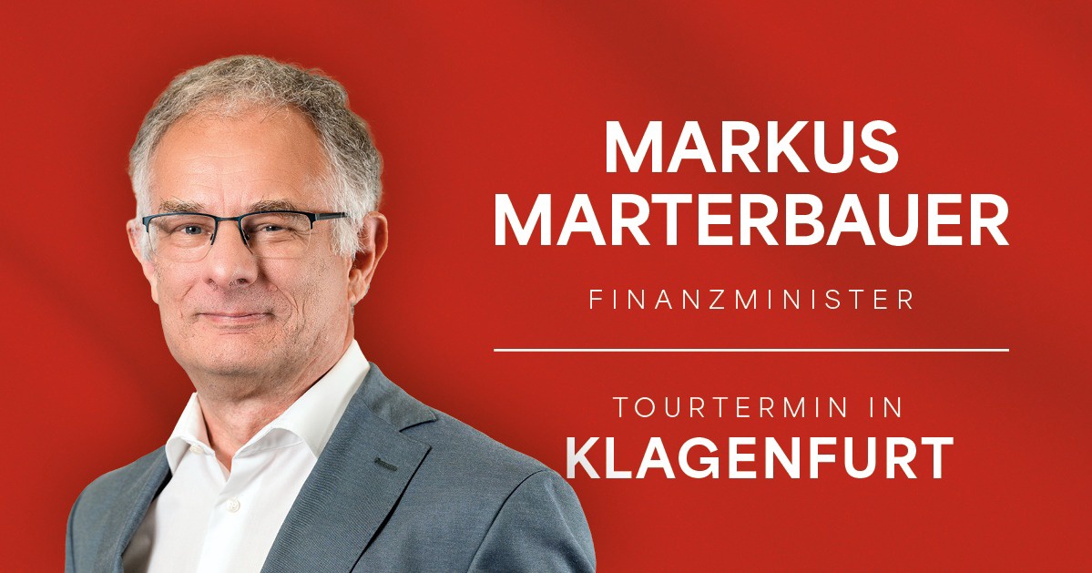 Finanzminister Markus Marterbauer